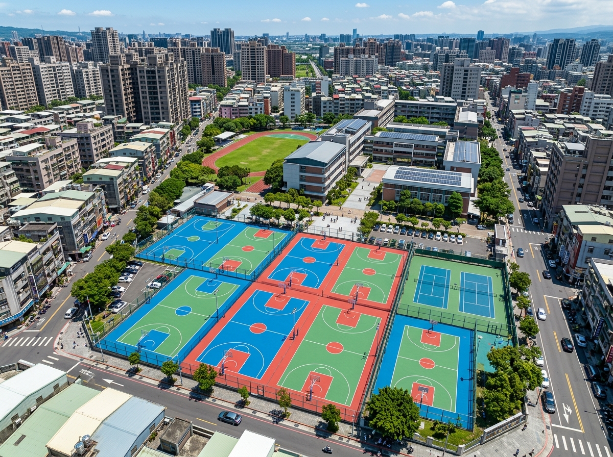 平凉市混合型塑胶跑道硅PU篮球场 - 排名